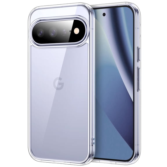 JETech Case for Google Pixel 11, Anti-Yellowing, Hard PC Clear Back, TPU Bumper (Clear)