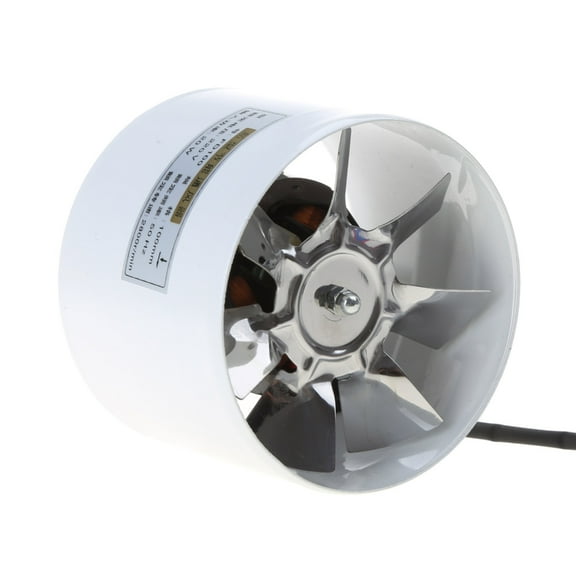 Exhaust Fan Air Ventilator Metal Pipe Ventilation Exhaust Fan Extractor Bathroom
