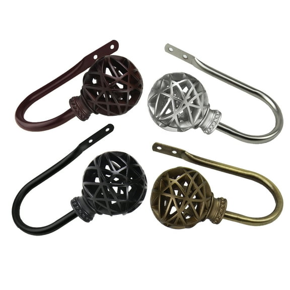 Matthias Holdback Pair in Satin Nickel,(4888-035)