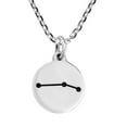 thumbnail image 5 of Aries Horoscope Constellation Zodiac Sign .925 Sterling Silver Pendant Necklace, 5 of 6
