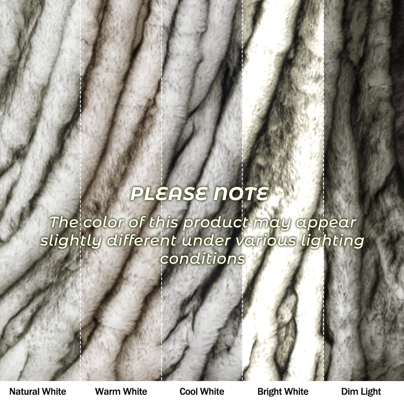 Cozylore Luxury Faux Fur Throw Blanket for Bed Super Thick Warm Long Fluff Fuzzy Blankets for Bedroom Living Room, 60" x 80", White