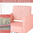 thumbnail image 3 of 2Pcs Salon Chair Cover - 20.1"x 15.8" Seat Covers, Salon Chair Covers Protectors, Square Salon Chair Covers Protectors fits Most Salon Chairs, Pink, 3 of 6