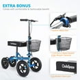 OasisSpace All Terrain Knee Scooter , with 12 inches NonPneumatic