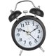 thumbnail image 3 of Bearachild Reloj despertador Retro con campana doble, reloj analógico de Metal silencioso con luz nocturna para de escritorio para el hogar, Electrónica Negro, 3 of 6