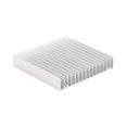thumbnail image 3 of Dissipateur thermique en aluminium, bonne conductivité thermique, aileron de refroidissement, 100 x 100 x 18 mm, 1 pièce, 3 of 4