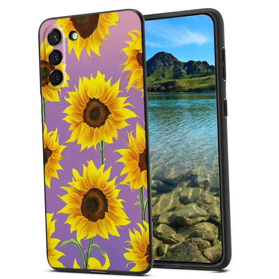 Sunflowers-326 Phone Case, Degined for Samsung Galaxy S21 FE Case Men Women, Flexible Silicone Shockproof Case for Samsung Galaxy S21 FE