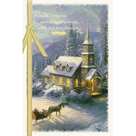 DaySpring Sunday Evening Sleigh Ride Card, 18ct