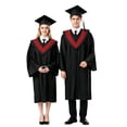 thumbnail image 1 of FYEGRE Elegant Graduation Gown Doctoral Commencement Attire Matching Cap Tassel Ensemble For Formal RD1 XS, 1 of 4