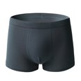 thumbnail image 2 of UoCefik Men's Cotton Boxer Briefs, Soft and Breathable Cotton Underwear Boxer Briefs with ComfortFlex Waistband,Dark Gray XL, 2 of 3