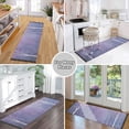 thumbnail image 6 of Yayeee Runner Rug for Bedroom 2'x6' Machine Washable Hallway Non Slip Mat, Purple Forest, 6 of 8