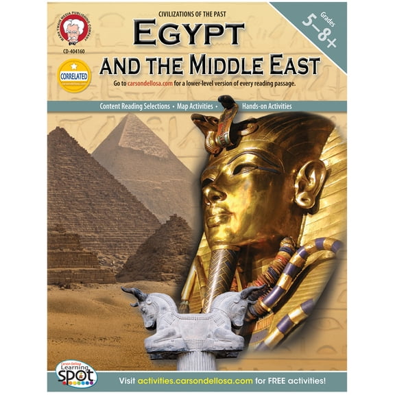 Pre-Owned Egypt and the Middle East, Grades 5 - 8 (Paperback) 1580376258 9781580376259