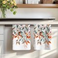 thumbnail image 7 of Vintage Leaves Kitchen Towels Set of 2, Summer Botanical Pastoral Watercolor Absorbent Dish Towels for Kitchen, Microfiber Hand Towel, Quick Drying Tea Towel for Cleaning Decorative Dishcloths, 7 of 7