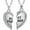 A, variant on Stitching Heart Pendant Necklace Crystal Couple Friendship∠ E9R4