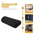 thumbnail image 3 of WRITWAA 1Pcs Coussin Repose-Pieds Ergonomique en Polyester Noir pour Bureau et Maison, 3 of 7
