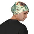 thumbnail image 4 of Xecao Forest squirrel surreal Print Beanie Knitted Hat for Men Women, Winter Fashion Knit Cuffed Caps Unisex, 4 of 7
