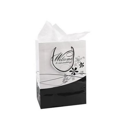 Fun Express Medium Welcome To Our Wedding Gift Bags Set 1 Dozen Fun Express Medium Welcome To Our Wedding Gift Bags Set 1 Dozen