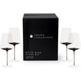 thumbnail image 2 of Hotel Collection Smoke Stem White Wine Glasses Stylish Tinted Long Stem Wine Glasses with A Narrow Mouth for Enhancing the Body, Flavor, and Aroma of White Wine 4 Glasses, 2 of 9