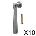 thumbnail image 1 of Paquete de 10 manijas de aleación de Zinc Soledad manija de puerta para armario y baño, 1 of 10