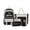 BK1, variant on Weebloom 5Pcs School Backpack For Kids Boys Girls Cute Large Capacity School Bookbag 5 Piece Set Lightweight Travel Daypack Large Bookbag Elementary Middle High School Black