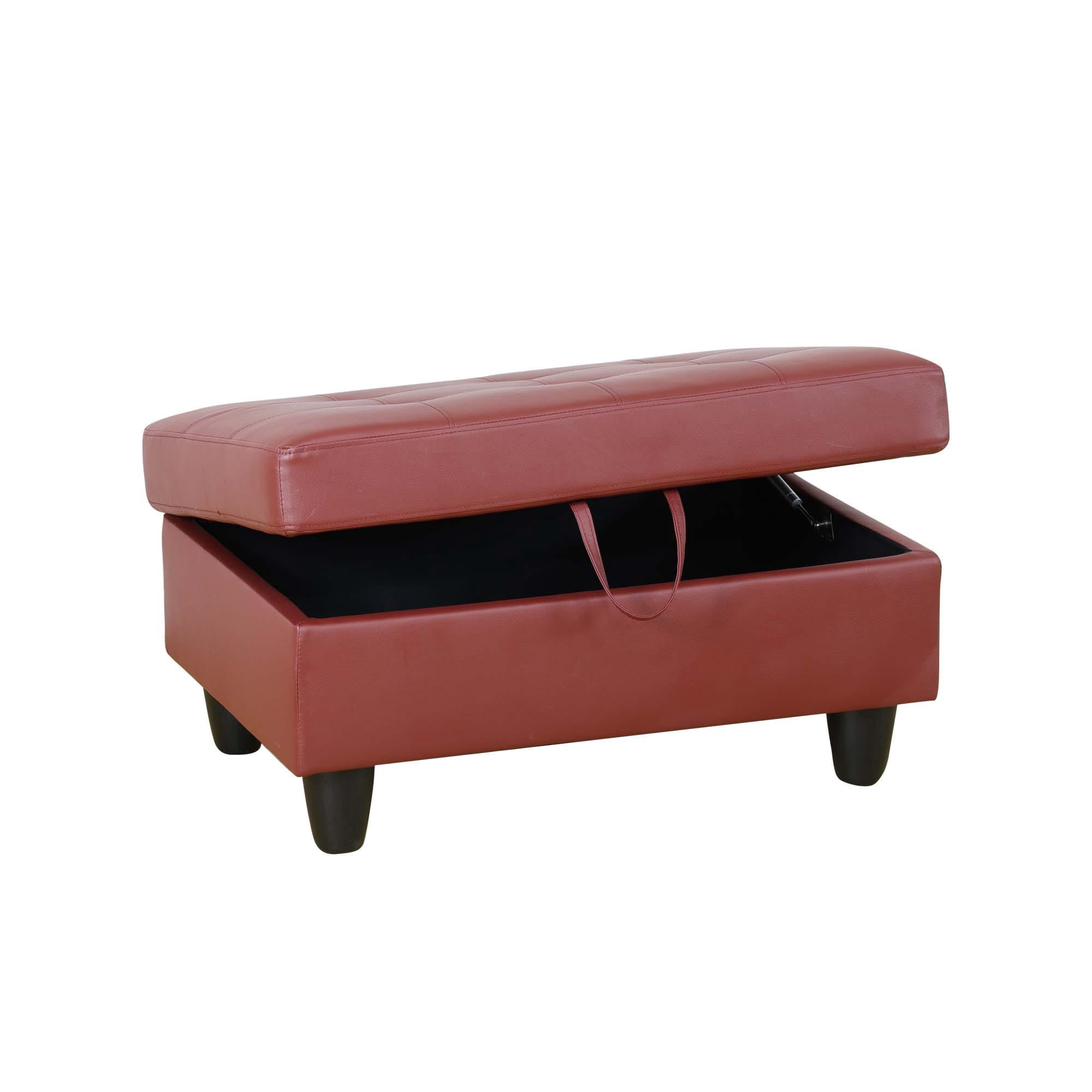 MAYEERTY Sofa Ottoman Footrest with Storage, Multi-Variant Foot Stool for Home, Bedroom, Living Room