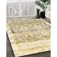 thumbnail image 2 of Ahgly Company Indoor Rectangle Abstract Orange Brown Abstract Area Rugs, 4' x 6', 2 of 6