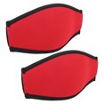 thumbnail image 4 of Diving Mirror Cover, 2 PCS Diving Slap Strap, Snorkel Long Hair Wrapper Protector Swimming For Diving Sea Pool Red, 4 of 8