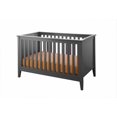 Lolly & Me Color Me 3in1 Convertible Crib Pebble gray