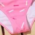 thumbnail image 4 of GYRATEDREAM Toddler Girl's 2 Piece Swimsuit Kids Two Piece Sport High Waist Bathing Suits Tankini Bikini Set Swimwear for 11-12Y, 4 of 9