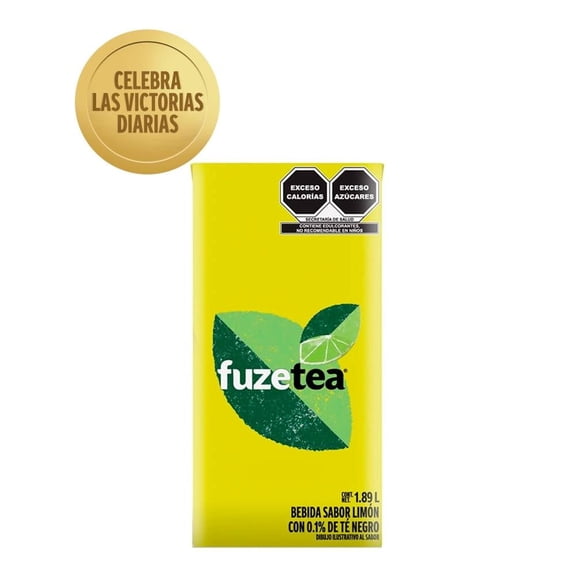 Bebida a base de té negro Fuze Tea sabor limón 1.89 l