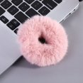 thumbnail image 3 of Zhaomeidaxi Donut Hair Ring Elastic Strong Ring Solid Color Ponytail Hair Band Hair Accessories Hair Ring Girl Daily Dating Bathroom Bath 12PCS, 3 of 9