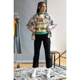 thumbnail image 2 of Ragstock Grey Plaid Woven Flannel Shirt, 2 of 4