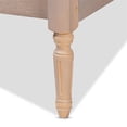 thumbnail image 4 of Baxton Studio Colette Mid-Century Wood Platform King Bed in Oak, 4 of 9