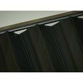 thumbnail image 3 of Spectrum Sienna 36"x80" Vinyl Folding Door Black, 3 of 5