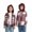 A232 Wine, variant on Trikvn Toddler Baby Boys Hooded Plaid Flannel Shirts Long Sleeve Button Down Shacket Casual Fall Winter Jacket Outerwear Layering Coats Tops with Flap Pockets