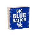 thumbnail image 2 of Kentucky Wildcats 6" Square Fan Chant Wood Block Shelf Sign, 2 of 3