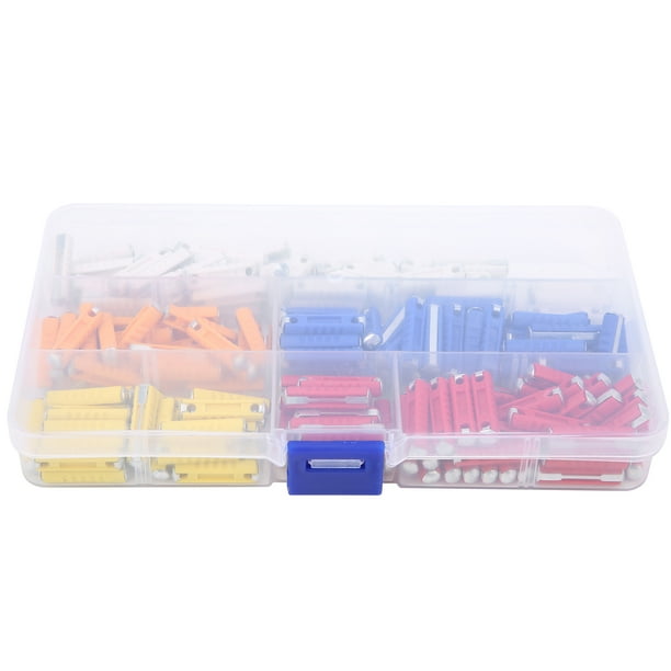 Fusible torpedo, 200 piezas Fusible torpedo Kit de fusibles para vehículos automotrices orientales El mejor de su clase Jadeshay A