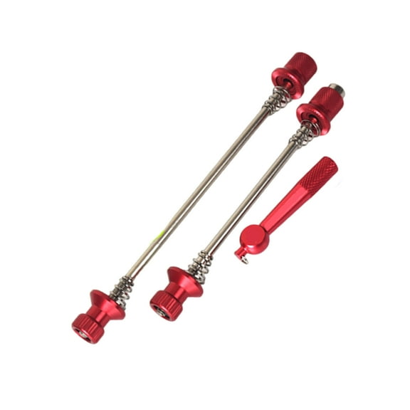 Aluminum Quick Release Skewers Anti-Theft Locks for Road Bikes Lightweight Hubs Compatibility