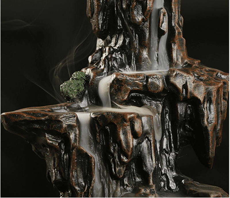 Waterfall Mountain Ceramic Smoke Backflow Incense Burner Holder With 7 Cones Walmart Com Walmart Com Waterfall Mountain Ceramic Smoke Backflow Incense Burner Holder With 7 Cones Walmart Com Walmart Com