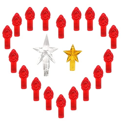 Bombillas/luces de repuesto de cerámica KonohaElf para árbol