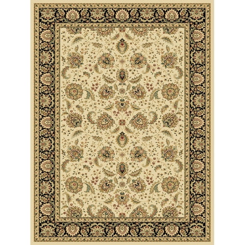 Wildon Home Deonne Wheat/Black Area Rug