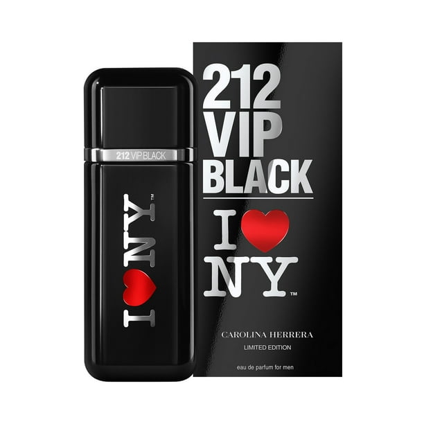 Perfume para Caballero Carolina Herrera 212 Vip Black I Love NY
