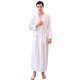 thumbnail image 1 of Batas de dormir de satén de manga larga para hombre, bata de baño absorbente y seca, suave, para el hogar, pijama para hombre, 1 of 4