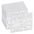 thumbnail image 1 of 9 Hojas de Pegatinas de Letras, Pegatinas de Vinilo Autoadhesivas Estéticas, Pegatinas Impermeables para de Agua, A, 1 of 5