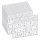 thumbnail image 1 of 9 Hojas de Pegatinas de Letras, Pegatinas de Vinilo Autoadhesivas Estéticas, Pegatinas Impermeables para de Agua, A, 1 of 5
