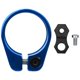 thumbnail image 2 of abrazadera de tija de sillín de bicicleta 31.8/34.9mm Aleación de aluminio Ultraligero Asiento de bicicleta Clip de bloqueo Tija de sillín AbrazaderaAzul 31.8mm ANGGREK IF2718, 2 of 8
