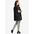 thumbnail image 2 of Ellos Women's Oversized Linen Blend Tunic Tunic, 2 of 3