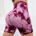 thumbnail image 4 of KPOPLK Womens Biker Yoga Shorts with Pocket, High Waisted Tummy Control 3 Inch Workout Spandex Athletic Gym Shorts,Light Purple,Size XL, 4 of 4