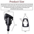 thumbnail image 2 of Windshield Washer Squirter Nozzle Spray for Chrysler Dodge Jeep 4805742AB, 5116079AA, 2 of 5