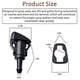 thumbnail image 2 of Windshield Washer Squirter Nozzle Spray for Chrysler Dodge Jeep 4805742AB, 5116079AA, 2 of 5