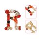 thumbnail image 5 of 1pc Broche de aleación elegante broche de cuello único de las letras delicadas R broche en forma de, 5 of 6